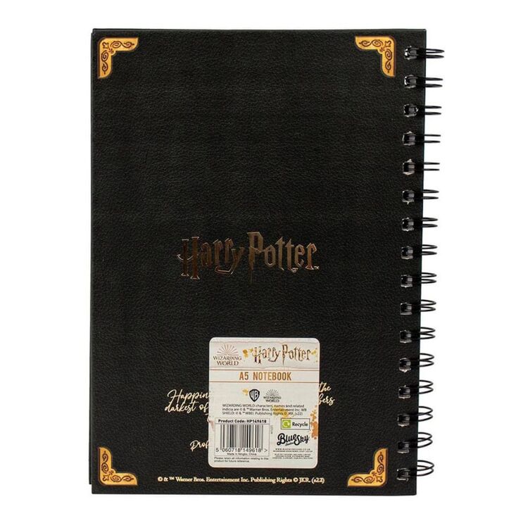 Product Harry Potter A5 Wiro Notebook Hogwarts Shield image