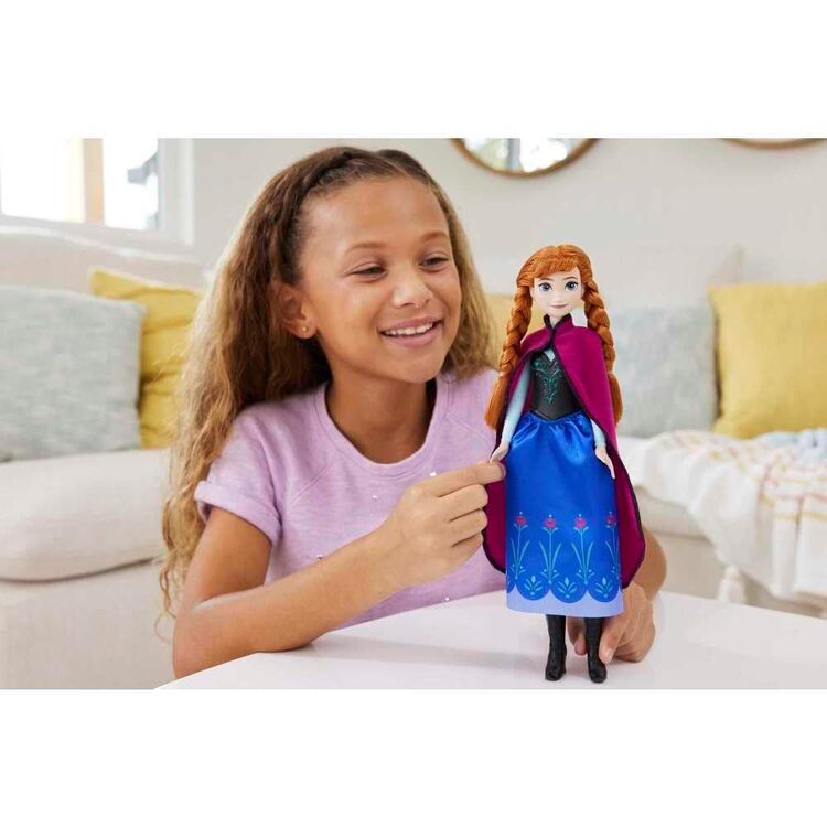 Product Mattel Disney: Frozen - Anna (Blue Dress) (HLW49) image