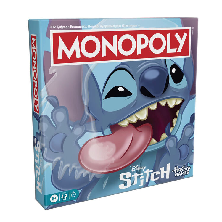 Product Επιτραπέζιο Hasbro Games Disney: Monopoly Stitch Edition image