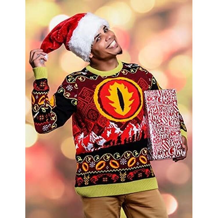 Product Lord Of The Rings One Ring Christmas Jumper image
