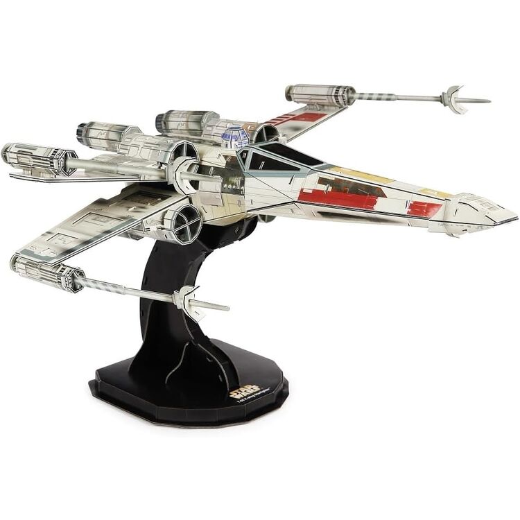 Product Παζλ Spin Master Disney: Star Wars 4D Build - T-65 X-Wing Starfighter 3D Cardstock Model Kit (6069813) image