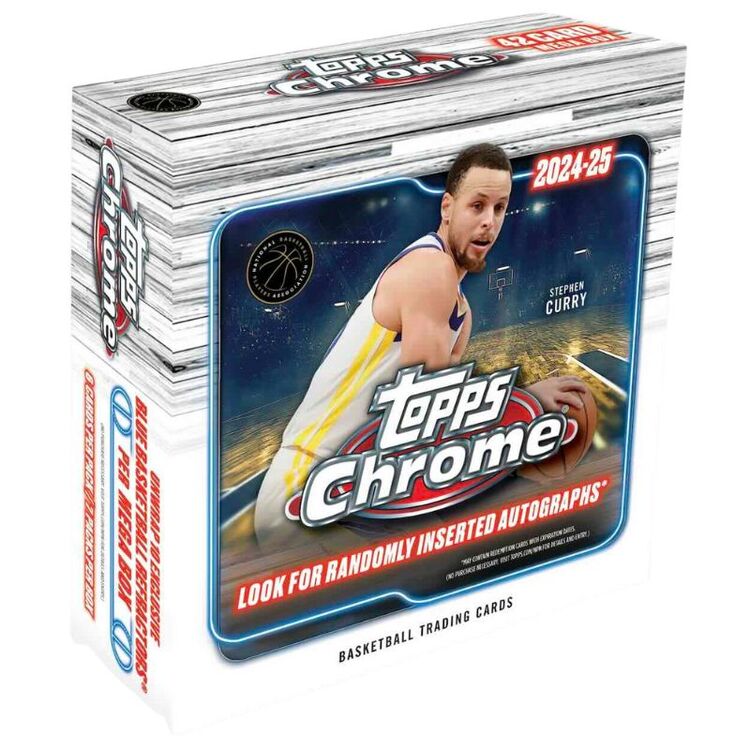 Product Topps Chrome Basketball 24/25 Mega Box image