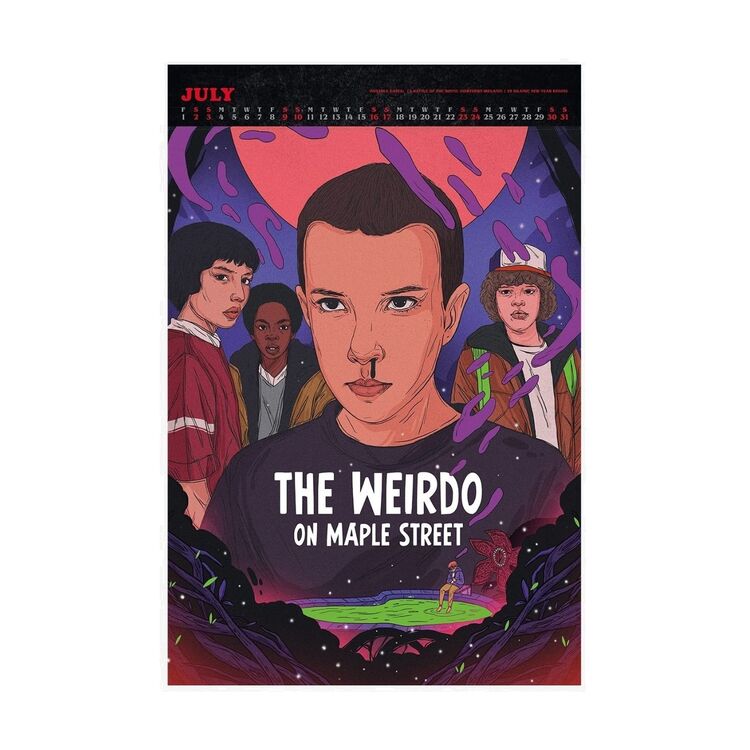Product Stranger Things A3 Calendar 2022 image