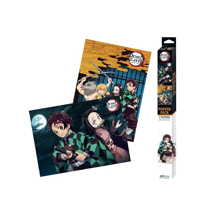 Product Demon Slayer Group & Duo Chibi Poster image