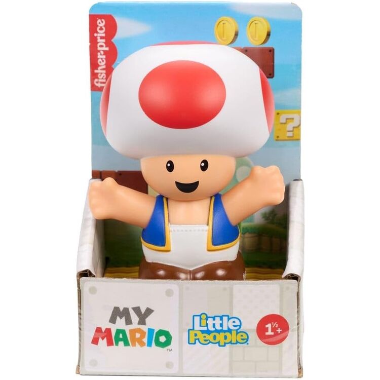 Product Μινιατούρα Fisher-Price Little People: My Mario - Toad Figure (JHG68) image
