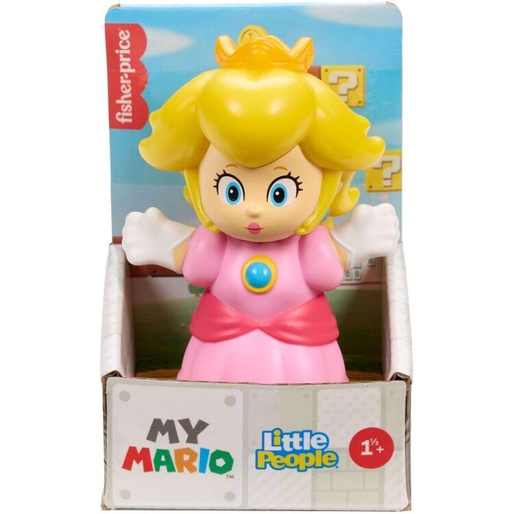 Product Mini Φιγούρα Fisher-Price Little People: My Mario - Princess Peach Figure (JHG67) image