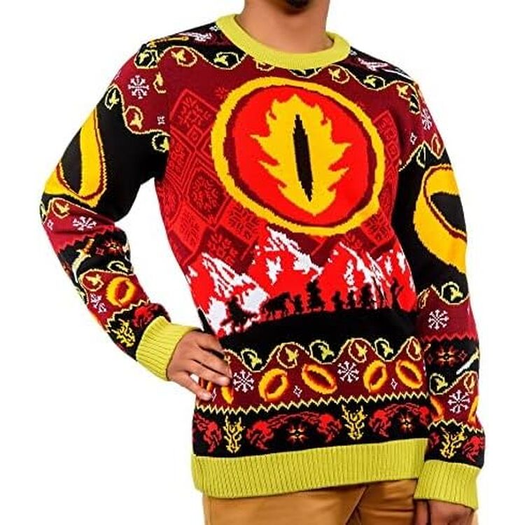 Product Lord Of The Rings One Ring Christmas Jumper image