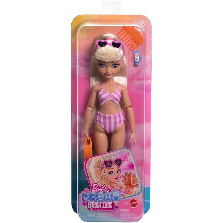 Product Mattel Barbie: Dream Besties - Barbie Malibu Doll (JGH83) image