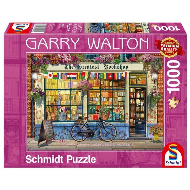 Product Puzzle 59604 Garry Walton Bookstore 1000 Pieces image