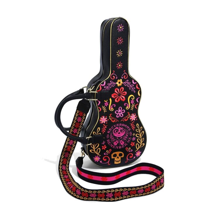 Product Loungefly Pixar Coco Guitar Crossbody Bag image