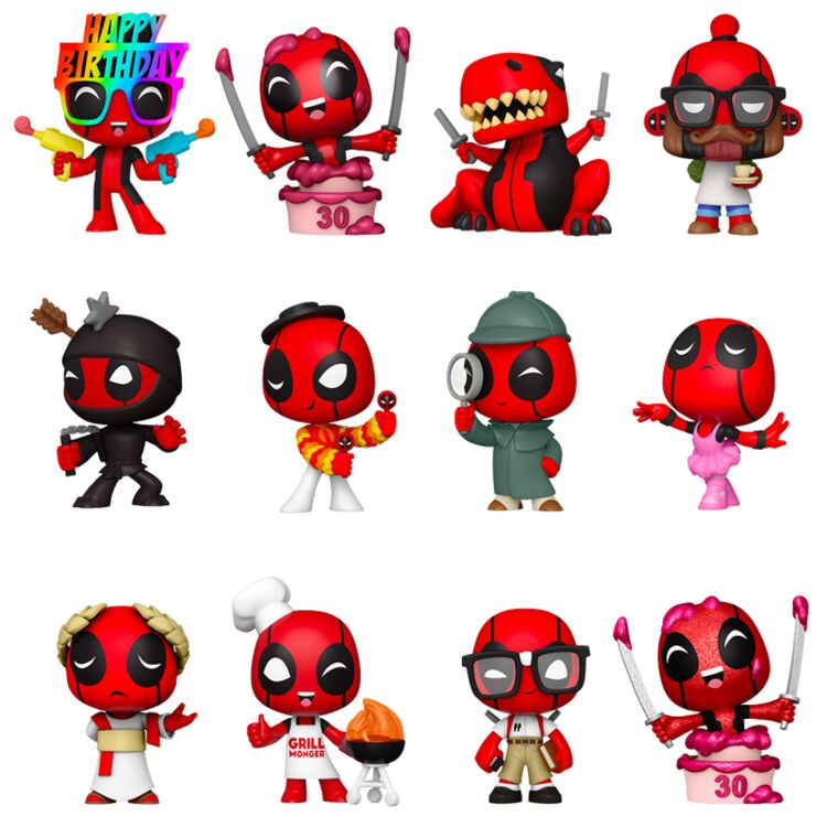 Product Funko Mystery Mini Figure Deadpool 30th Anniversary 1pc Random Pick image