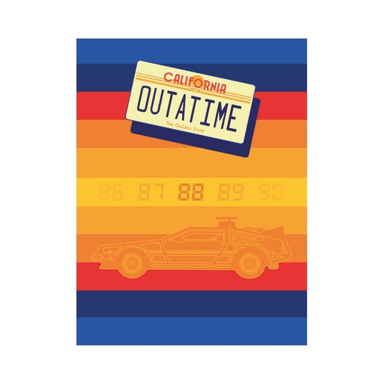 Product Back To The Future Retro Canvas image