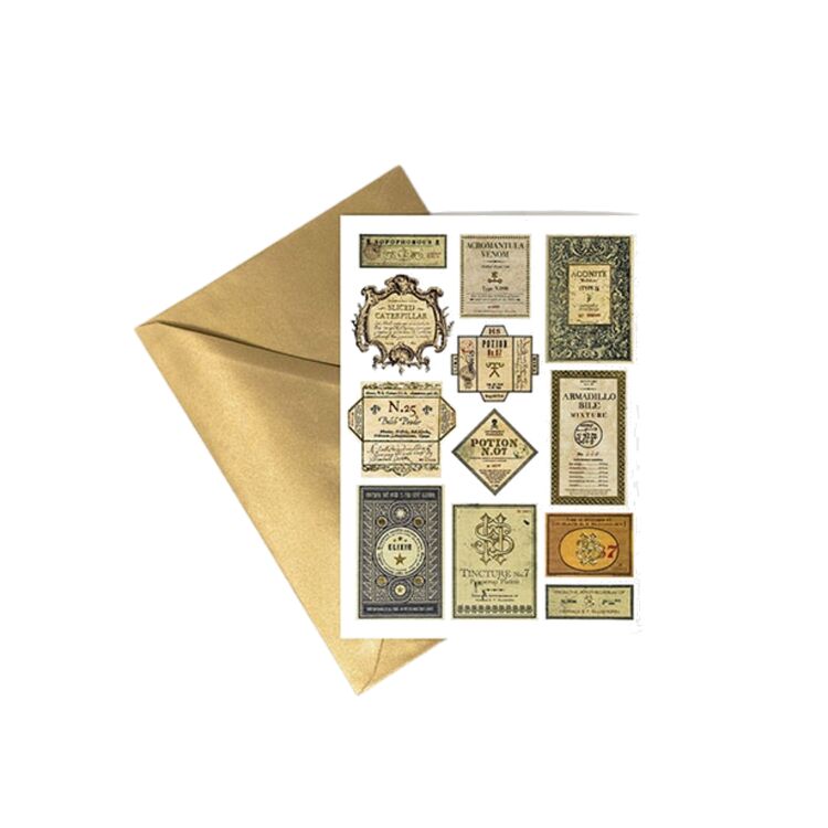 Product Harry Potter Potion Label Greetings Card image