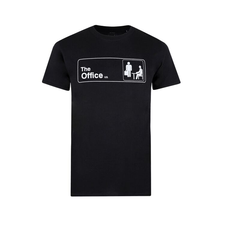 Product The Office Logo Black T-Shirt image
