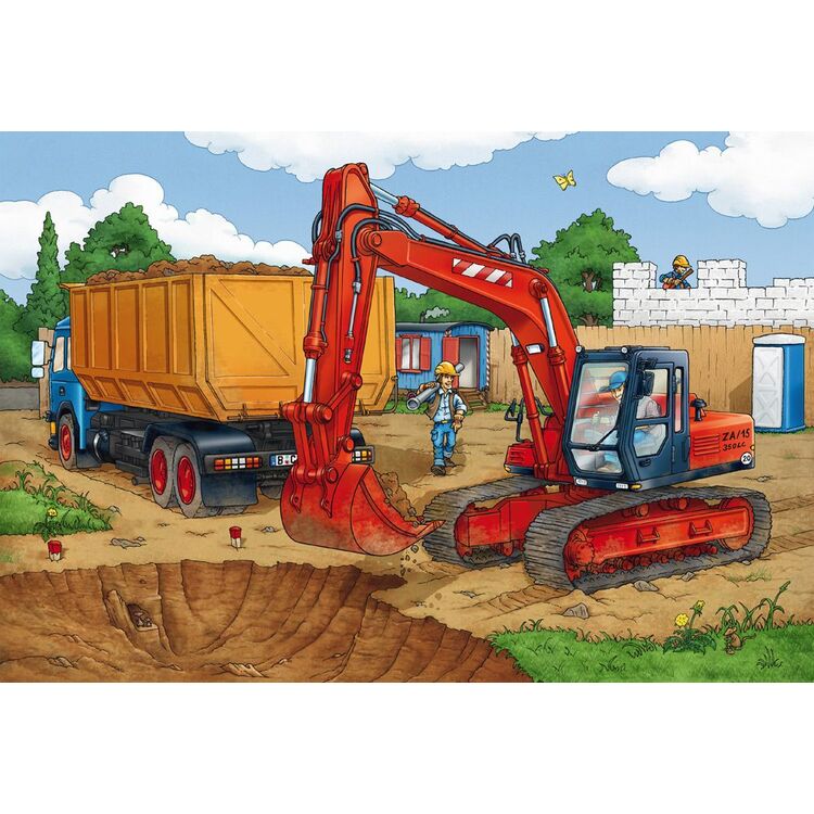 Product Puzzle 56200 Construction Work Ahead 3x24 Pieces image