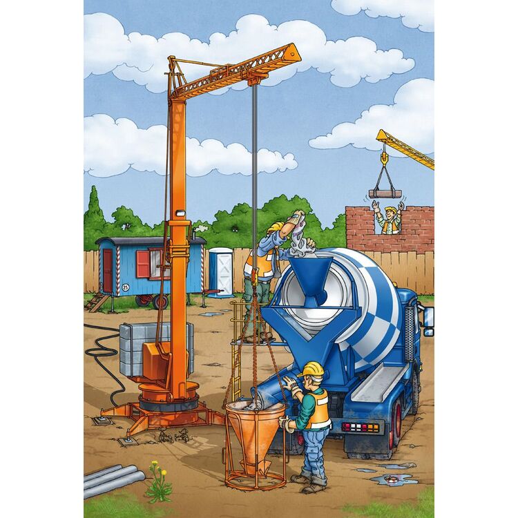 Product Puzzle 56200 Construction Work Ahead 3x24 Pieces image