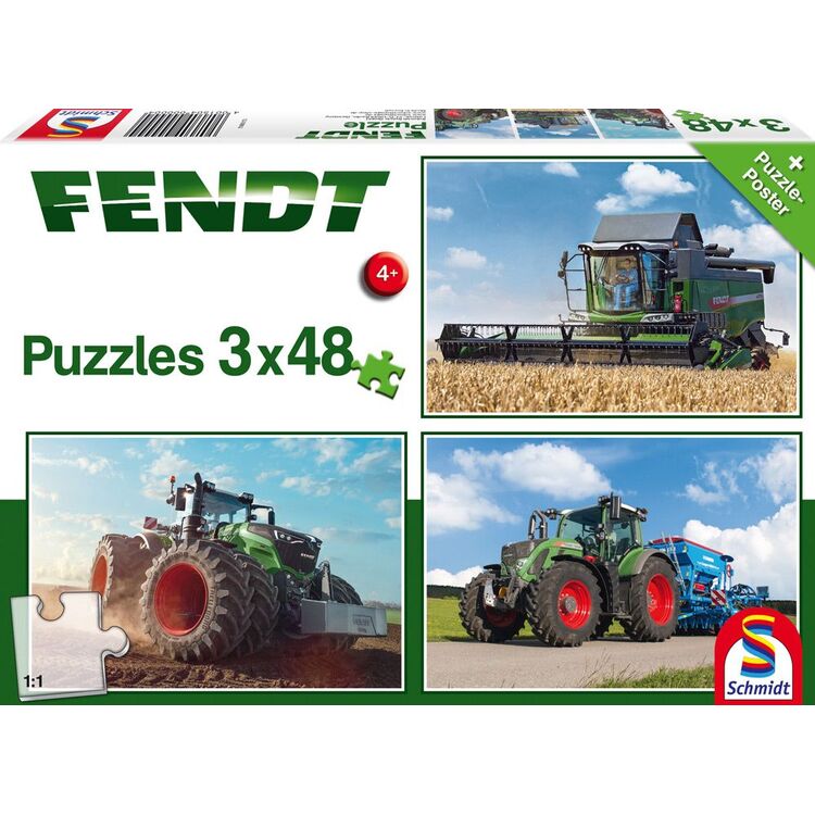 Product Puzzle 56221 Fendt3x48 Pieces image