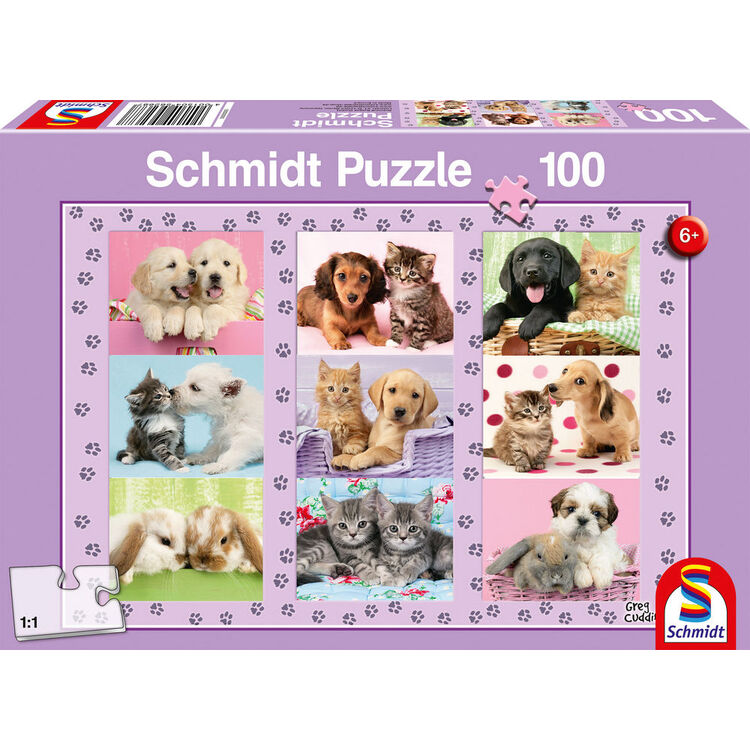 Product Puzzle 56268 My Animal Friends 100 Pieces image