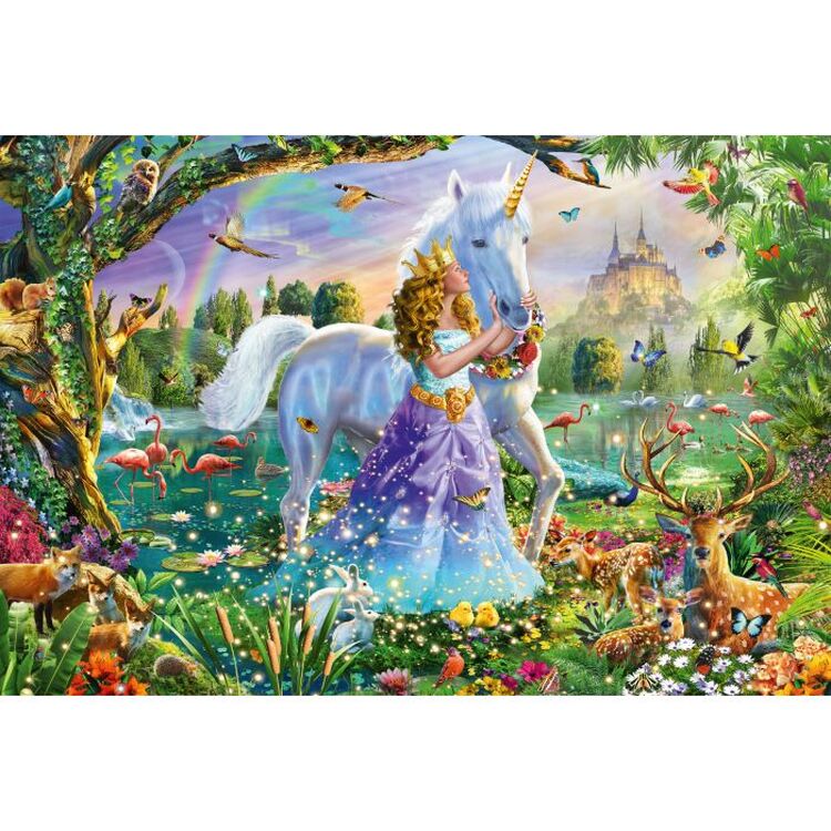 Product Παζλ 56307 Princess, Unicorn And Castle 150 Κομμάτια image