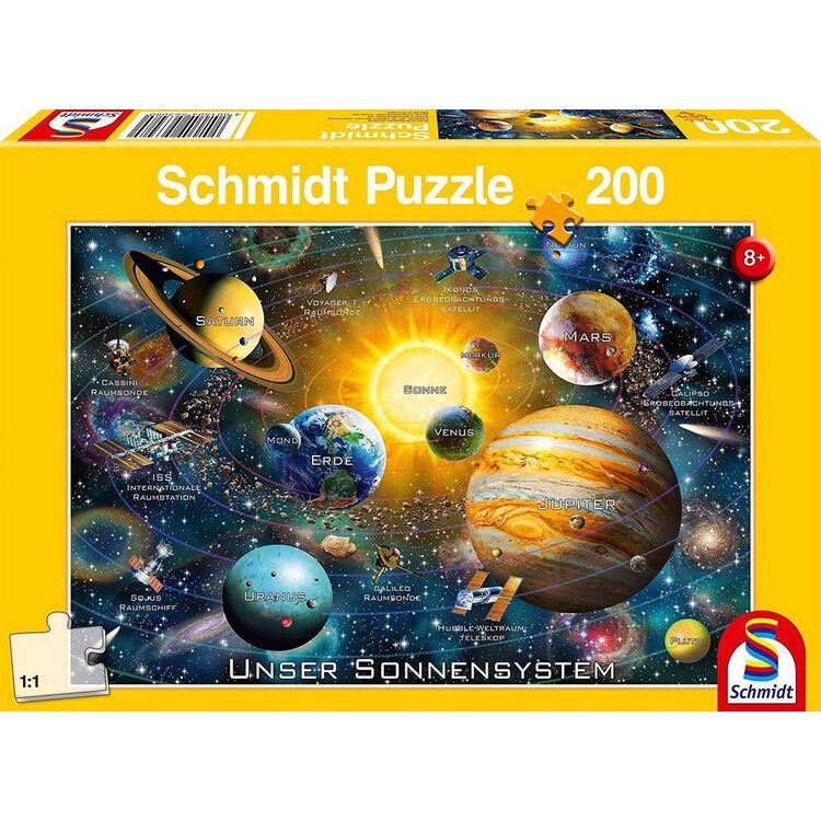 Product Puzzle 56308 Our Solar System 200 Pieces image