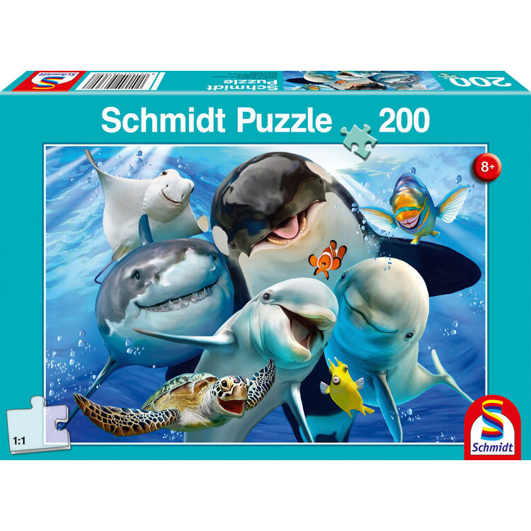 Product Puzzle 56360 Underwater Friends 200 Pieces image