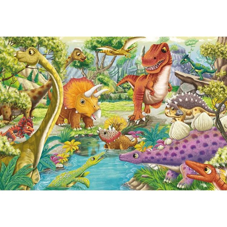 Product Παζλ 56465 Dinosaur Fun 3x24 Κομμάτια image