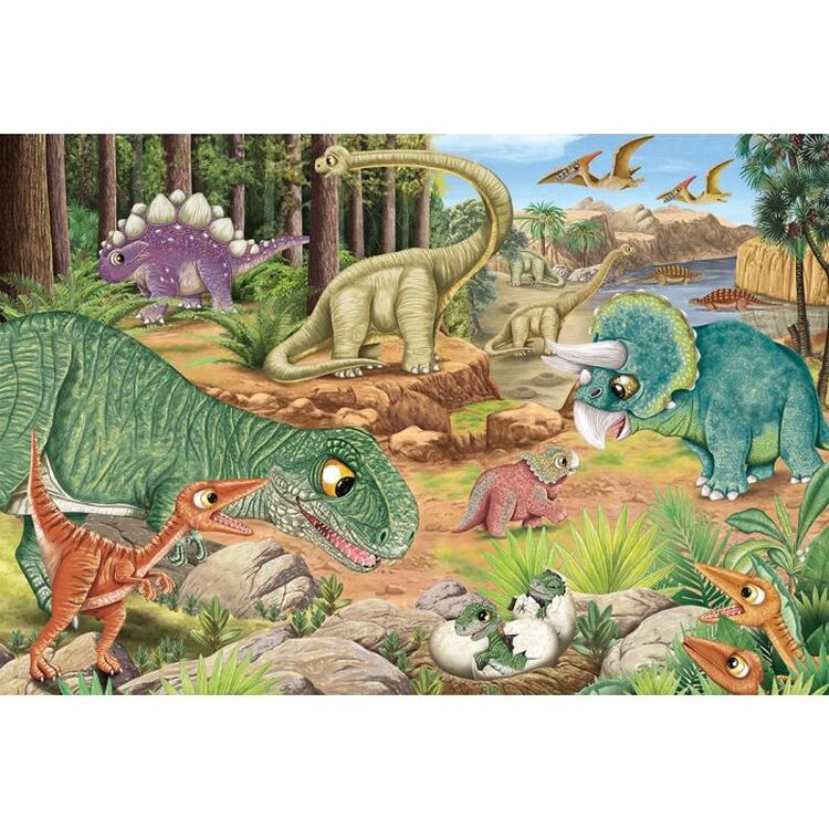 Product Παζλ 56465 Dinosaur Fun 3x24 Κομμάτια image
