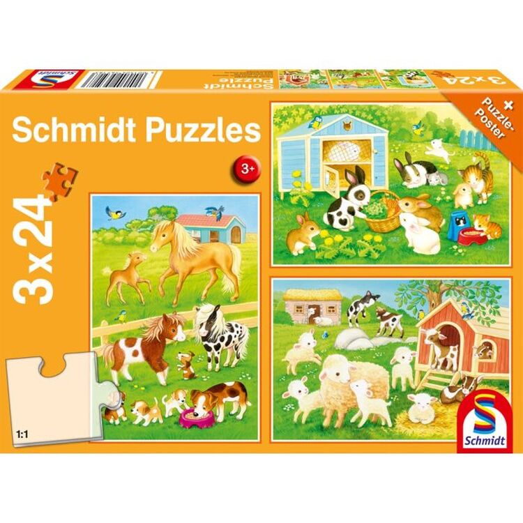 Product Παζλ 56518 My Farmyard Friends 3x24 Κομμάτια image