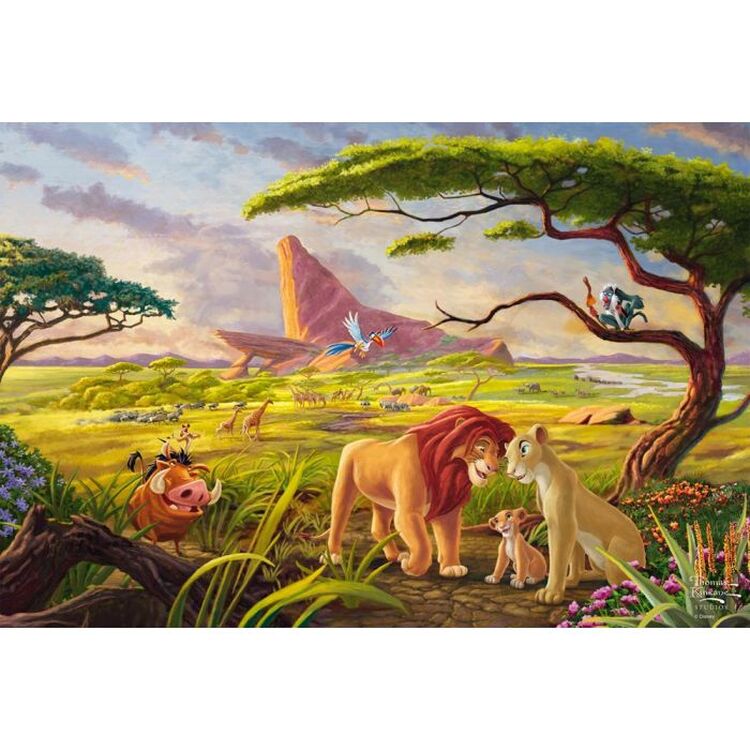 Product Παζλ 56560 Kinkade The Lion King Remember Who You Are 200 Κομμάτια image