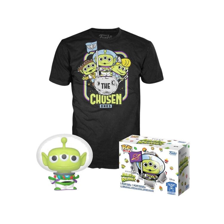 Product Funko Pop! & Tee Back Alien As Bullseye image