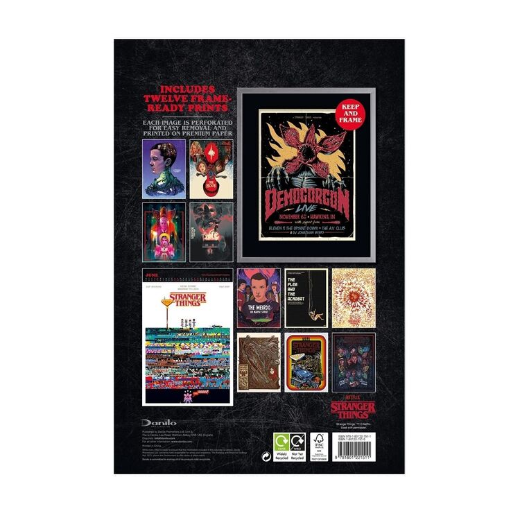 Product Stranger Things A3 Calendar 2022 image