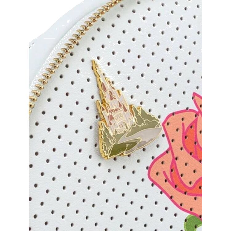 Product Loungefly Disney Beauty And The Beast Pin Trader Backpack image