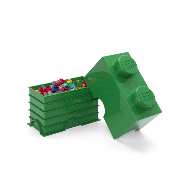 Product 40021734 LEGO® Storage Brick 2 Dark Green image