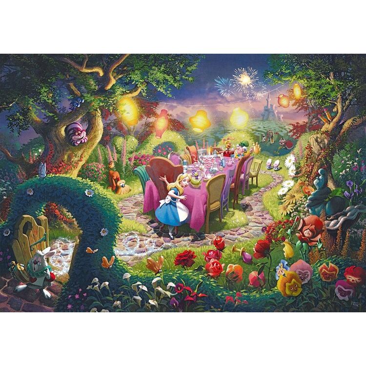 Product Παζλ 57398 Kinkade Disney Mad Hatter's Tea Party 6000 Κομμάτια image