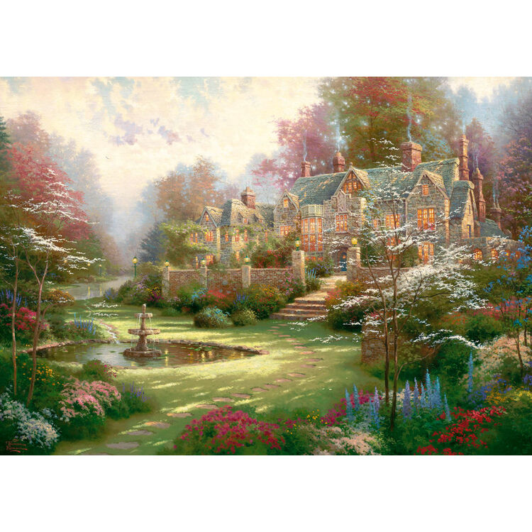Product Puzzle 57453 Gardens Beyond Spring Gate 2000 Pieces image