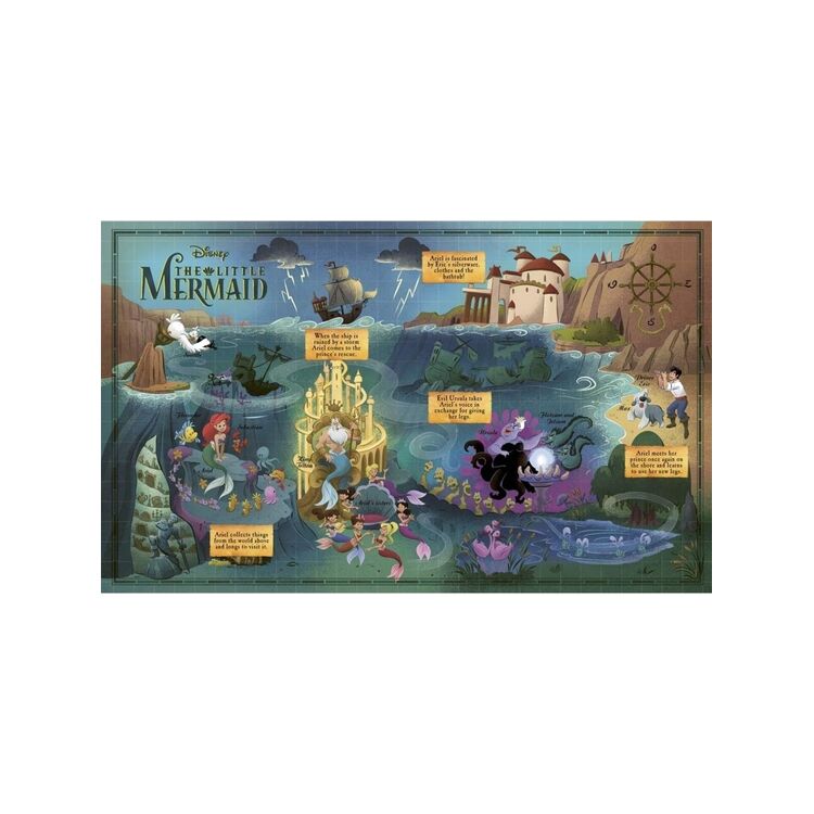 Product The Disney Book of Maps : A Guide to the Magical Worlds of Disney and Pixar image
