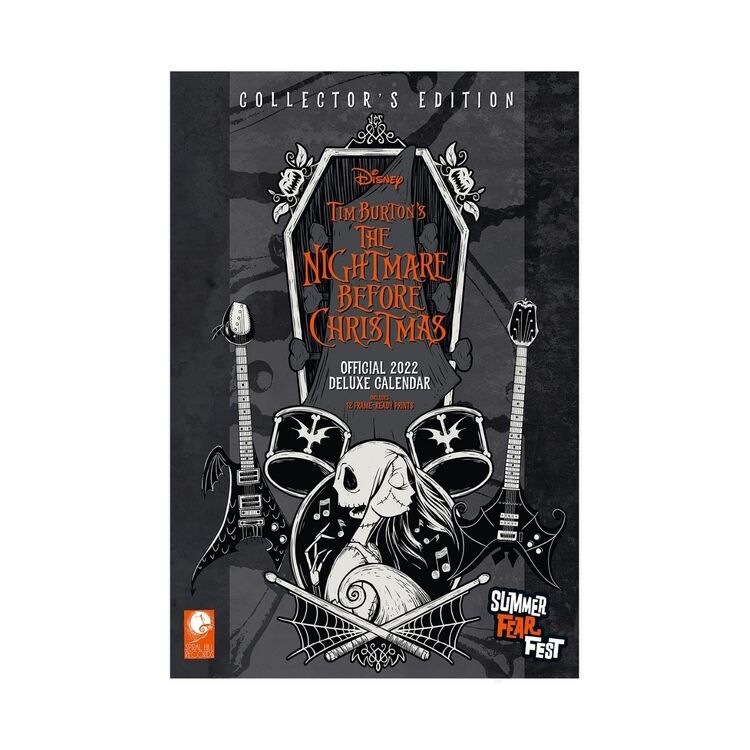 Product Disney Nightmare Before Christmas A3 Calendar 2022 image