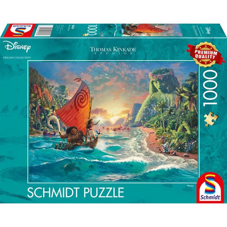 Product Puzzle 58030 Kinkade Disney Vaiana, Moana 1000 Pieces image
