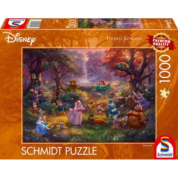 Product Παζλ 58040 Kinkade Disney Robin Hood 1000 Κομμάτια image