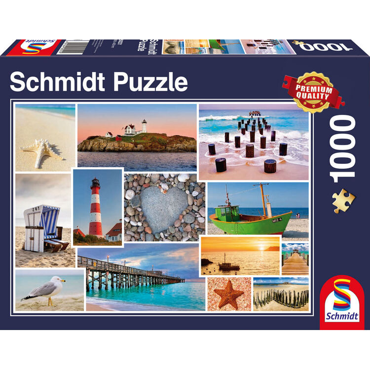Product Puzzle 58221 By The Sea 1000 Pieces image