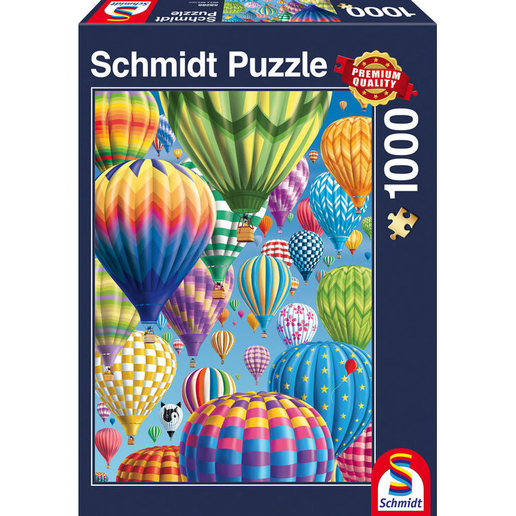 Product Puzzle 58286 Colorful Balloons In The Sky 1000 Pieces image