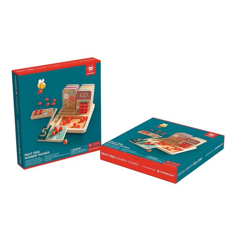Product Εκπαιδευτικό Παιχνίδι 121137 Fruit Tree Number Trainer image