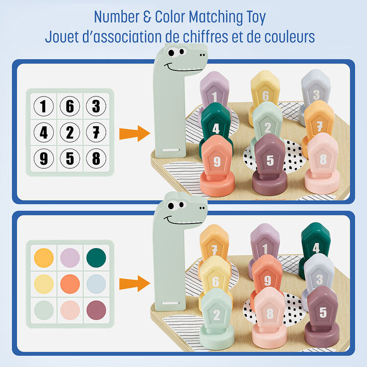 Product Εκπαιδευτικό Παιχνίδι 121144 Happy Dino Twist image