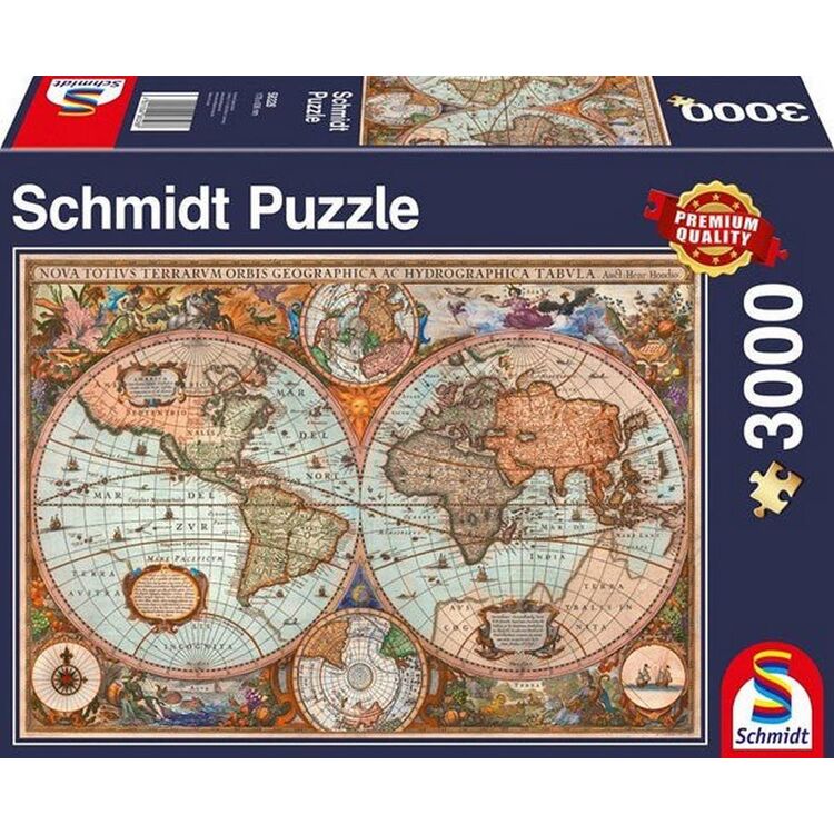 Product Puzzle 58328 Ancient World Map 3000 Pieces image