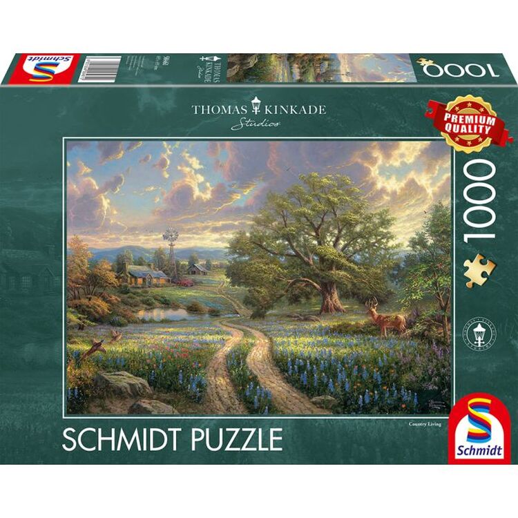 Product Puzzle 58461 Kinkade Contry Living 1000 Pieces image