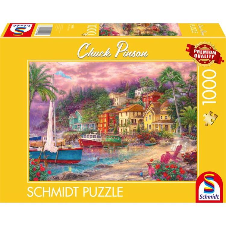 Product Puzzle 58556 Chuck Pinson Coastal Charm 1000 Pieces image