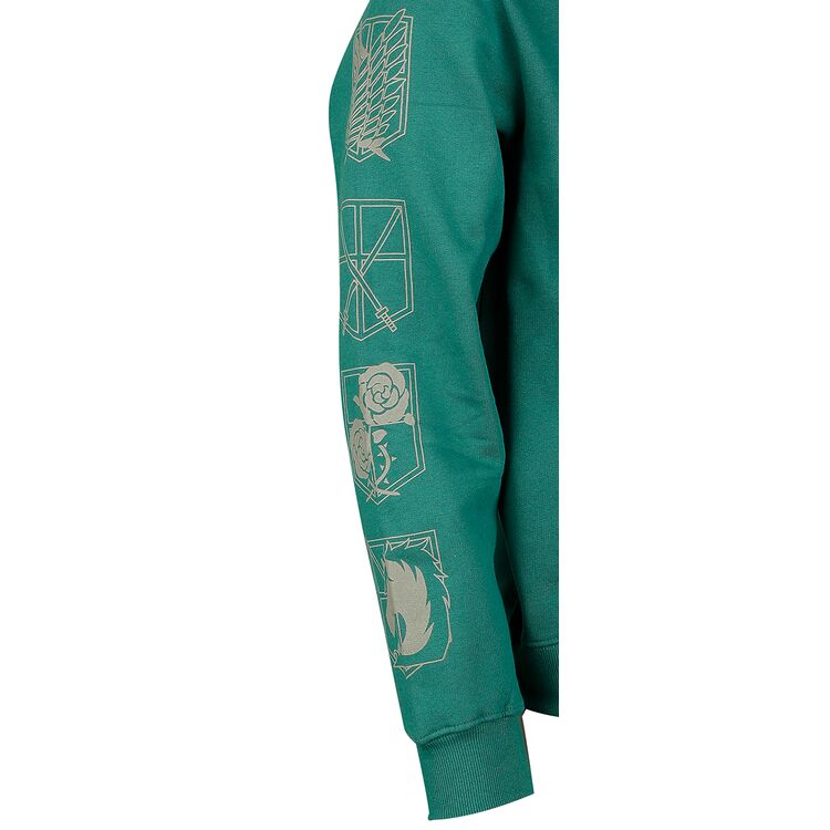 Product Attack On Titan Green Hoodie image