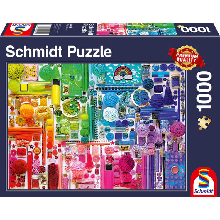 Product Puzzle 58958 Colors Of The Rainbow 1000 Pieces image