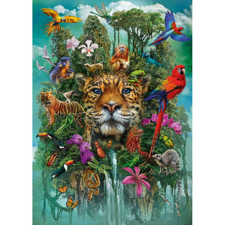 Product Puzzle 58960 King Of The Jungle 1000 Pieces image