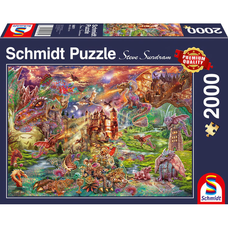 Product Puzzle 58971 The Treasure of the Dragons 2000 Pieces image
